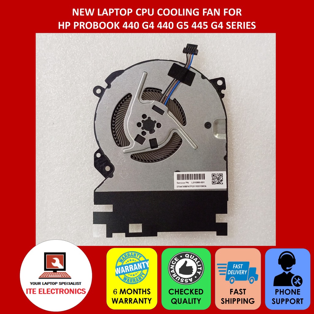 New Hp Probook G G G Series Laptop Cpu Cooling Fan