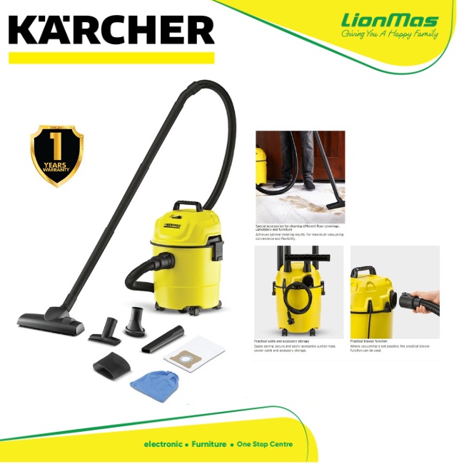 KARCHER WD1 CLASSIC KAP VACUUM CLEANER Shopee Malaysia