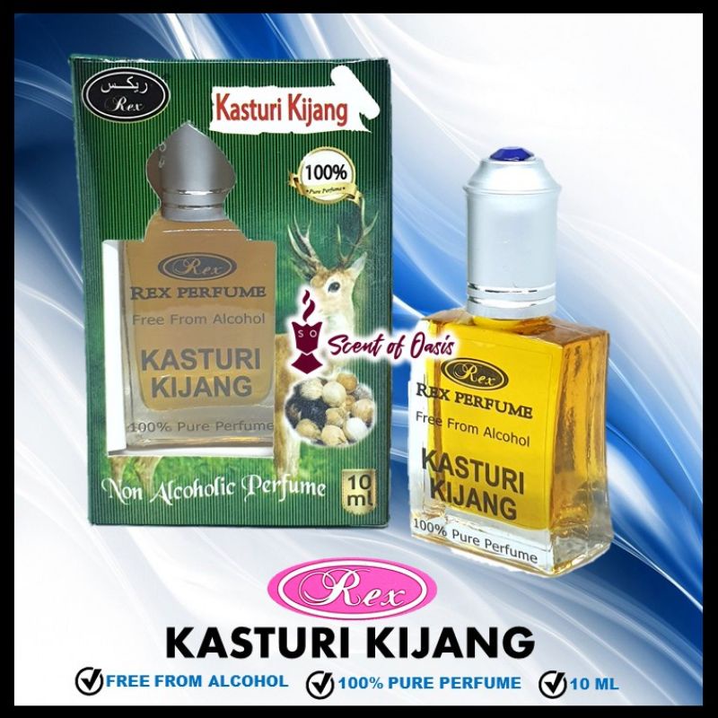 Kasturi Kijang Minyak Wangi Pati 10 Ml Roll On Shopee Malaysia