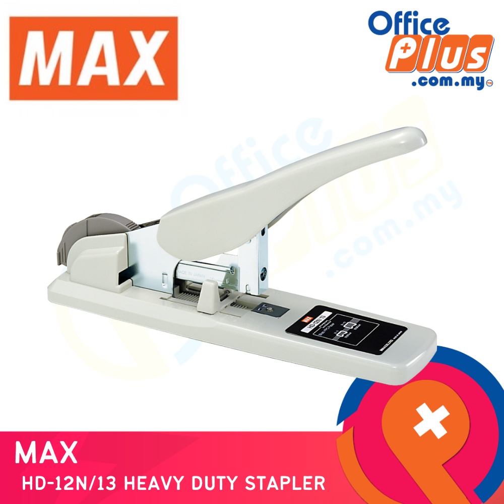 Max Hd N Heavy Duty Stapler Shopee Malaysia