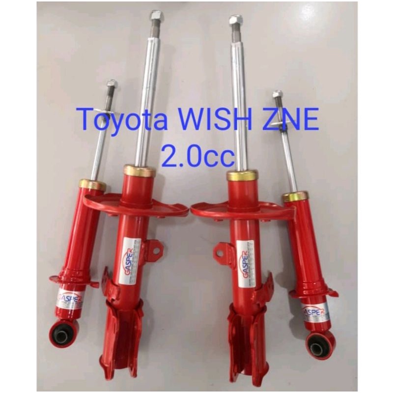 100 ORIGINAL GASPER TOYOTA WISH ZNE 2 0 Cc HEAVY DUTY ABSORBER