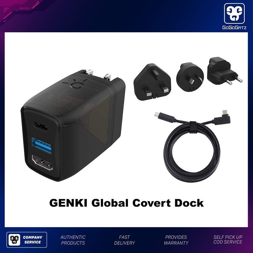 GENKI Global Covert Dock For Nintendo Switch Ultra Portable Dock And