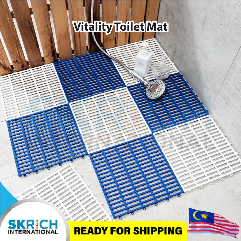 Cm Vitality Nordic Toilet Mat Pelapik Lantai Bilik Air Dapur Anti