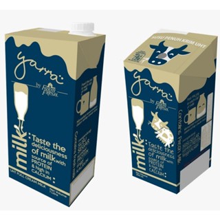 Yarra By Farm Fresh Full Cream Milk With Straw Ml X Packs Half