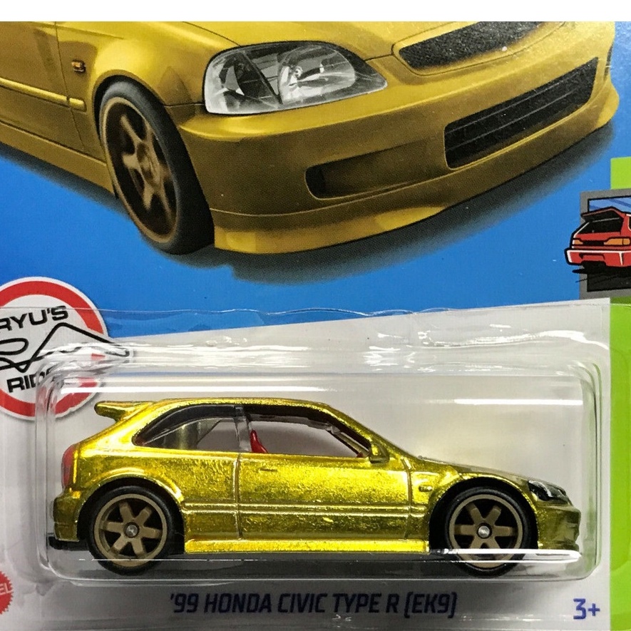 2022 Hot Wheels 99 Honda Civic EK9 Type R SUPER TREASURE HUNT STH