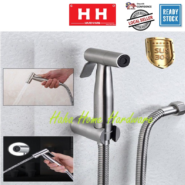 STAINLESS STEEL SUS304 High Pressure Water Gun Hand Spray Hose Set