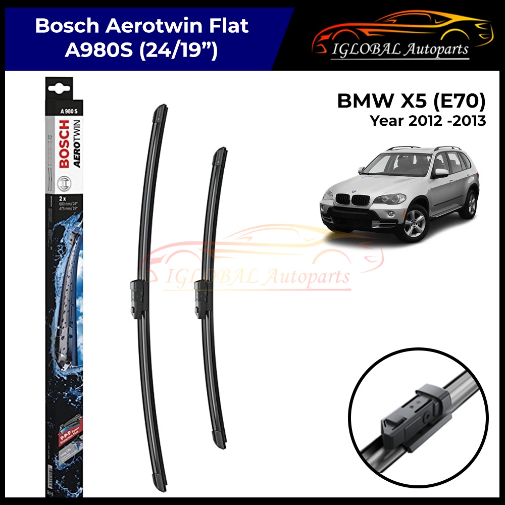 BMW X5 X6 Skoda Yeti Volkswagen Golf A980S Windshield Wiper Bosch