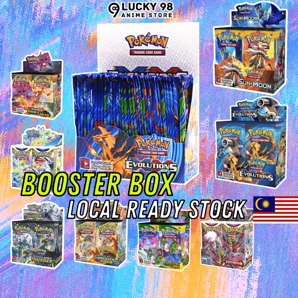 Pokemon Trading Card Booster Box Pok Mon Tcg Card Pack Darkness