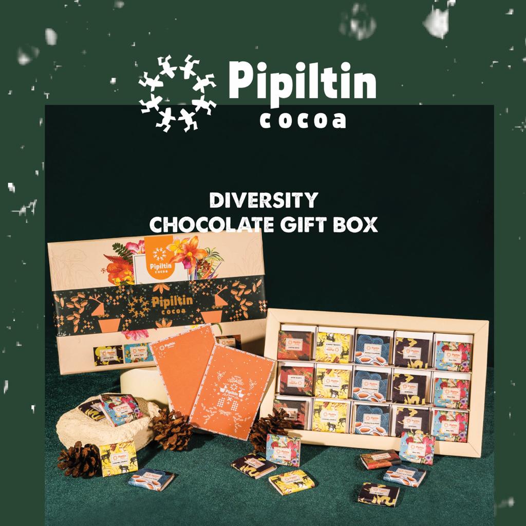 Pipiltin Cocoa Dark Chocolate Chocolate Gift Box Diversity X Gr