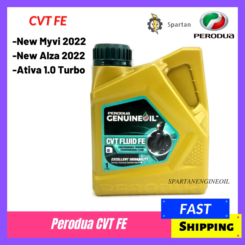 100 GENUINE PERODUA CVT FE ATIVA 1 0 MYVI FACELIFT D51A CVT FLUID FE