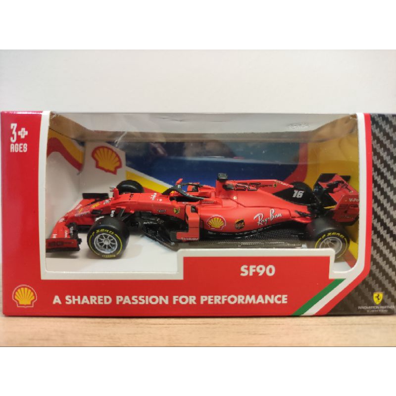 Shell BBurago Ferrari Collection F1 SF90 FXX K 458 Speciale F8 Tributo