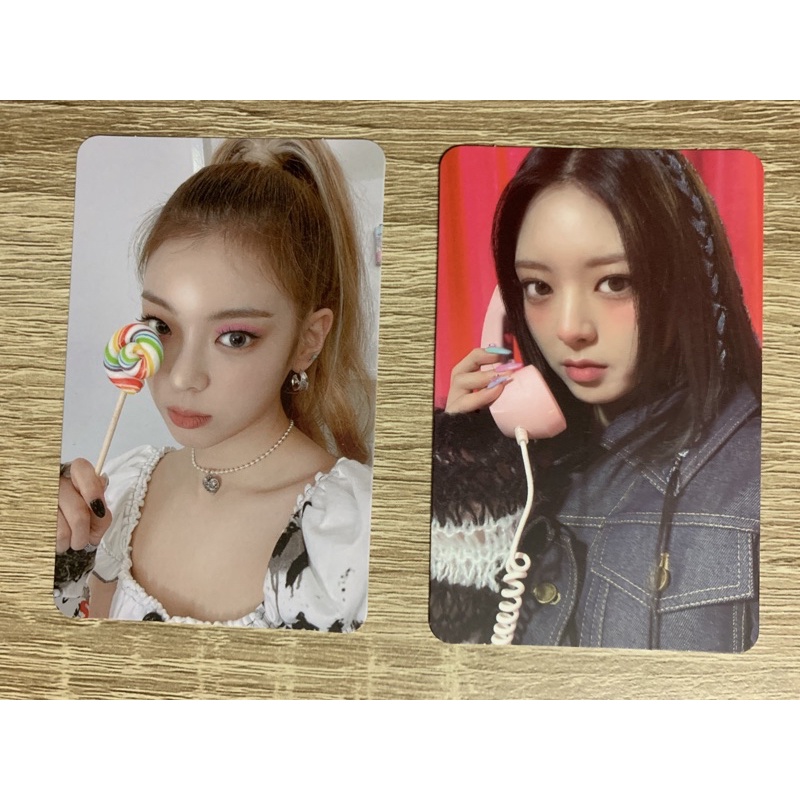 Ready Stock Itzy Lia Yuna Crazy In Love Cil Loco Photocard Pc