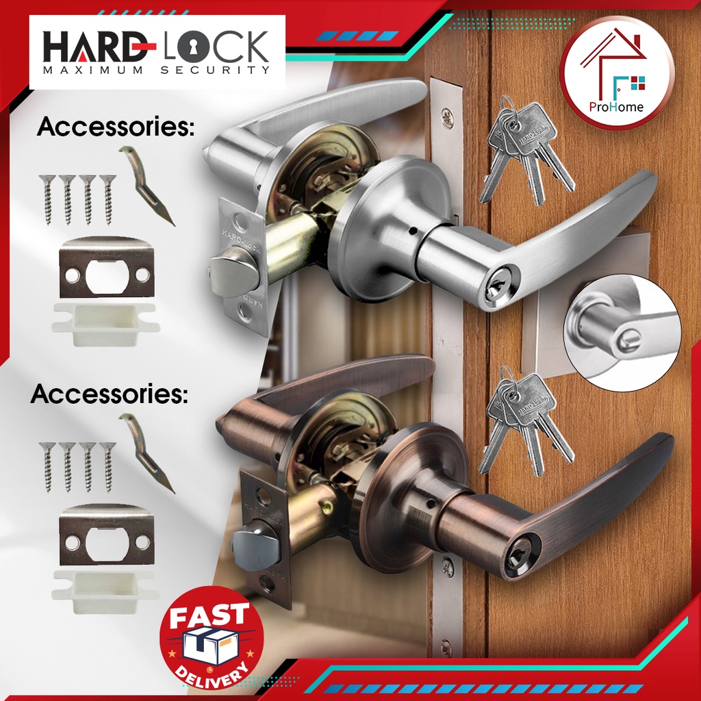 Deluxe Sn Ac Et Hard Lock Tubular Lever Cylindrical Lock Set