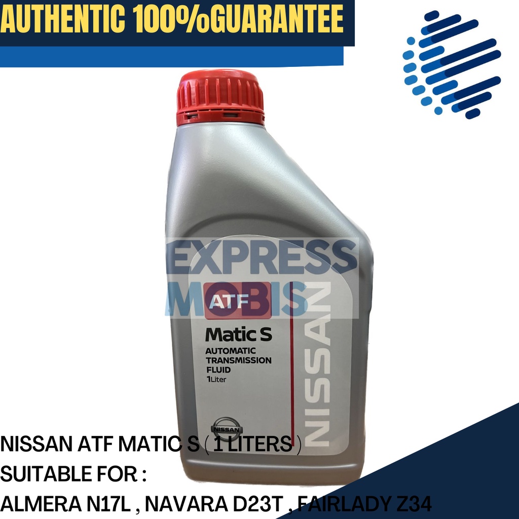 Original Nissan Auto Transmissions Fluids Atf Matic S Liter