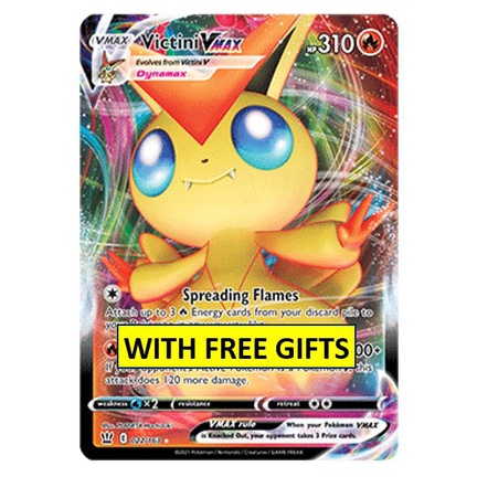 Pokemon Tcg Victini Vmax Swsh Battle Styles Shopee Malaysia