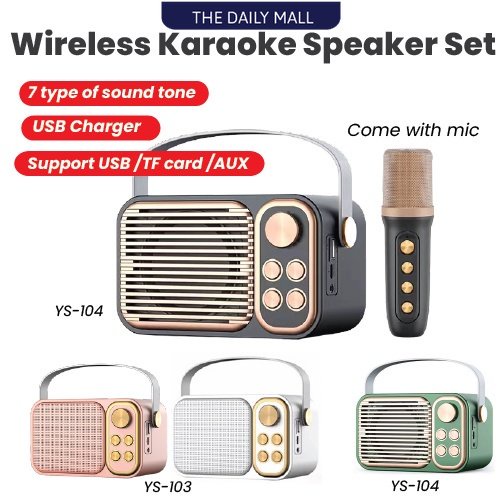 Su Yosd Ys Portable Wireless Speaker With Microphone Newly