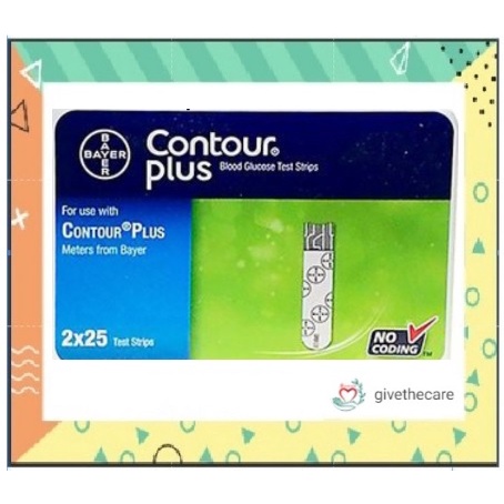 Bayer Contour Plus Blood Glucose Test Strips X S S