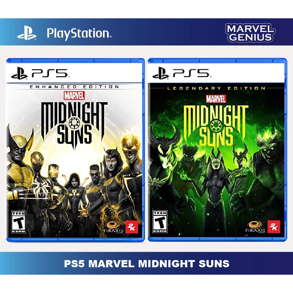 PS5 GAME Marvel S Midnight Suns Marvel Midnight Sun Enhanced