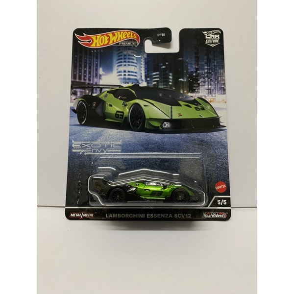 Hot Wheels Premium Lamborghini Essenza Scv Exotic Envy Shopee Malaysia