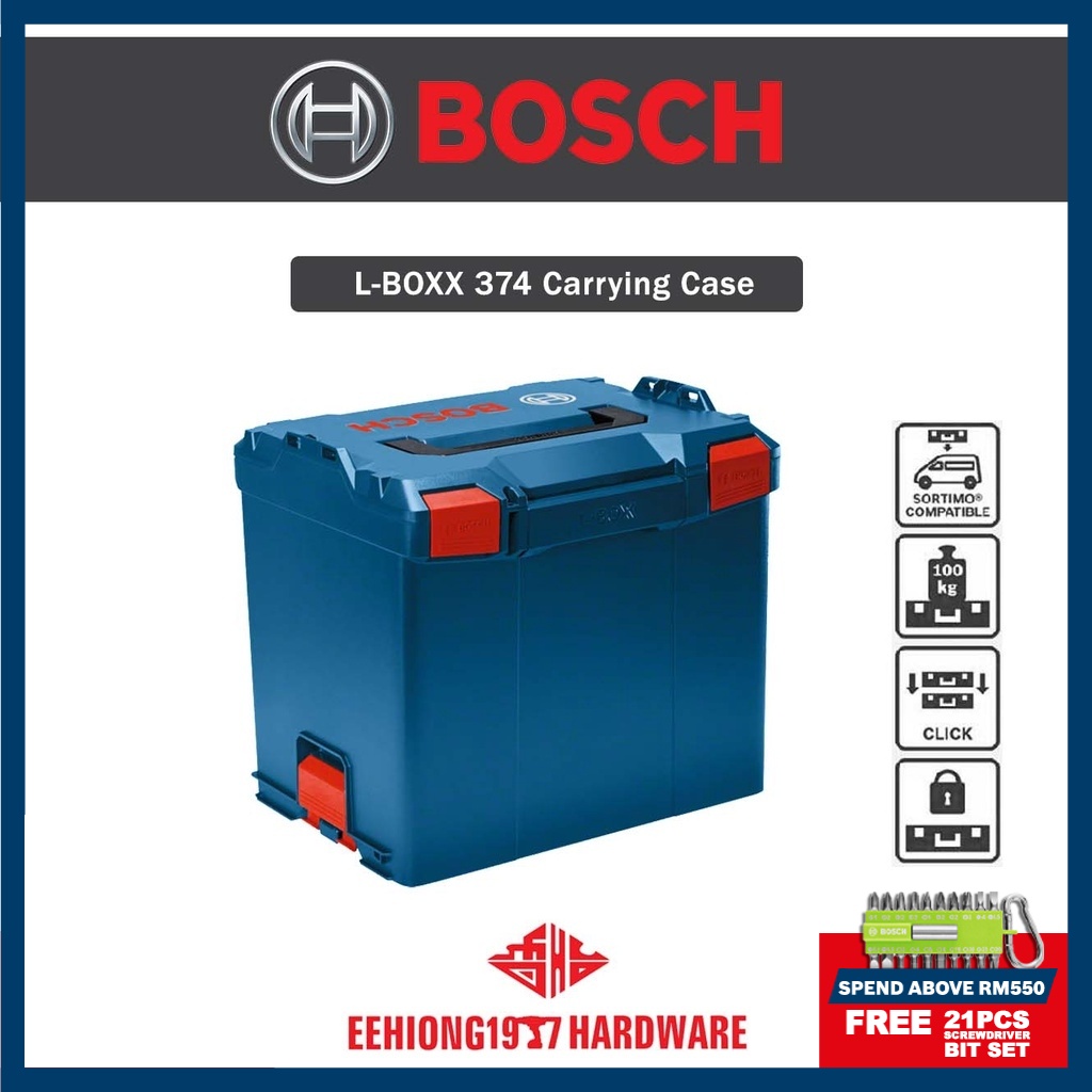 BOSCH L BOXX 374 Carrying Case Professional Tool Box L BOXX Kotak