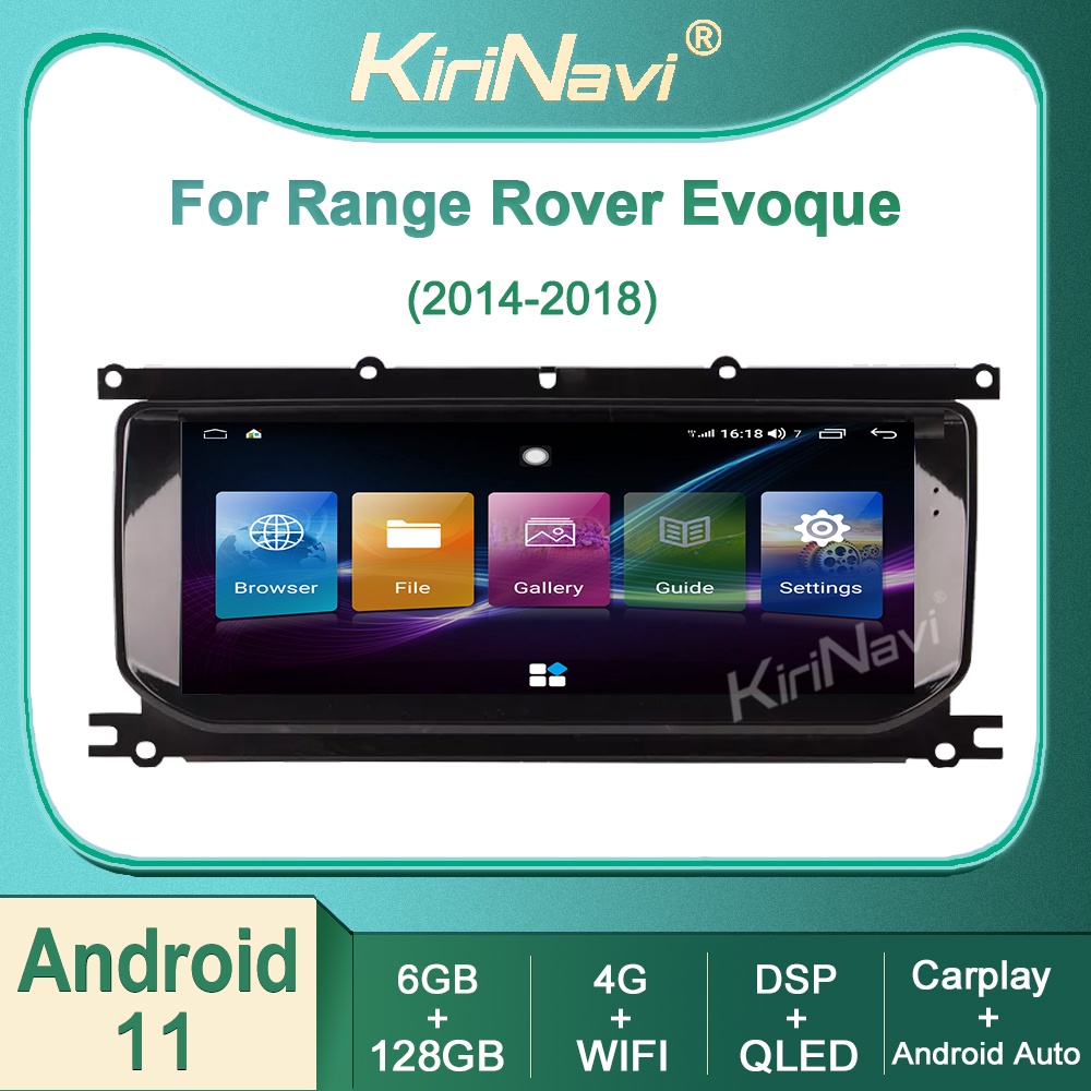 Kirinavi For Land Rover Evoque 2014 2018 Android 11 Car Radio DVD