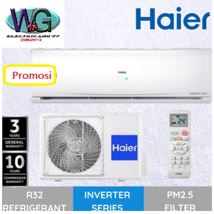 HAIER 1 0HP R32 Inverter Series Air Conditioner HSU 10VTK21 Smart