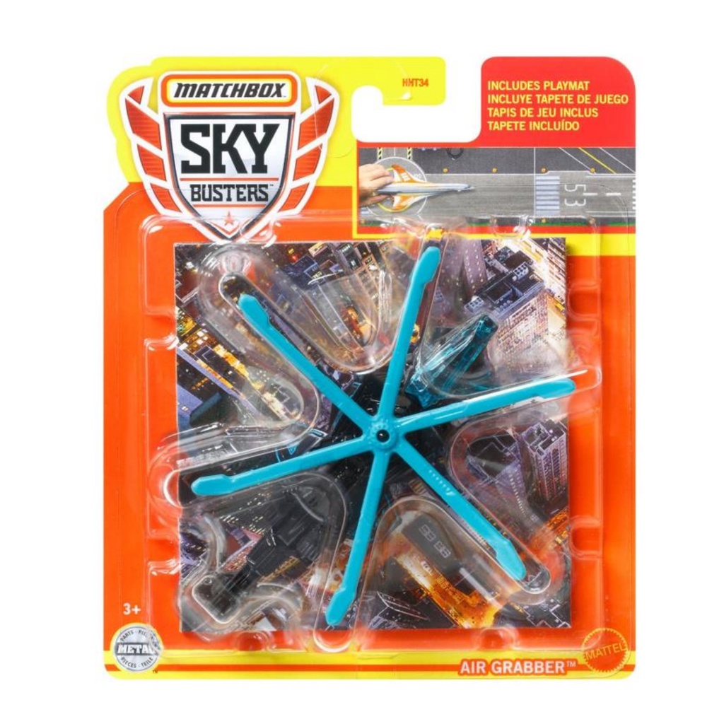 Matchbox Airplane Sky Busters Air Grabber Shopee Malaysia