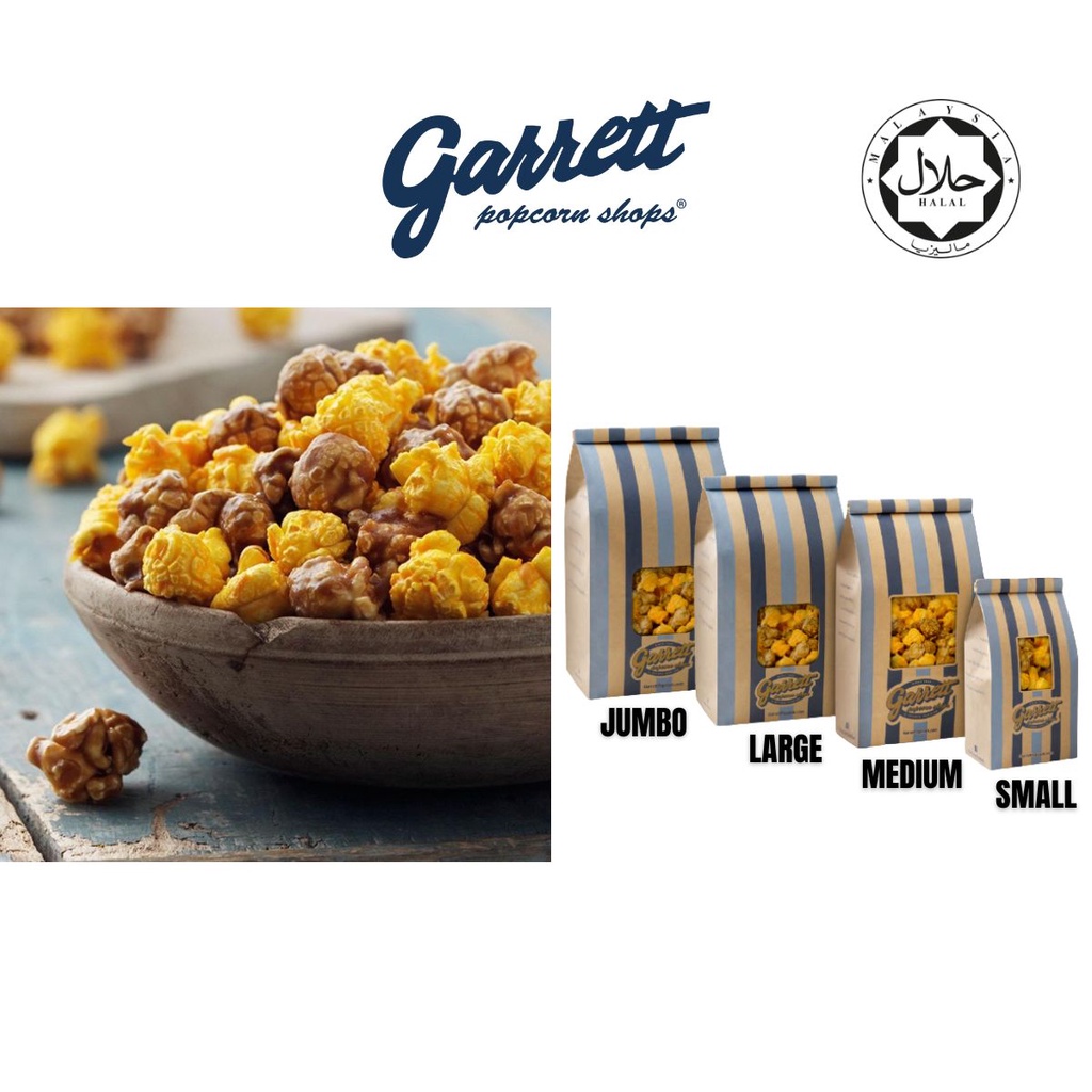 Garrett Popcorn Flavor Popcorn Premium Snacks Halal Ship In Hr