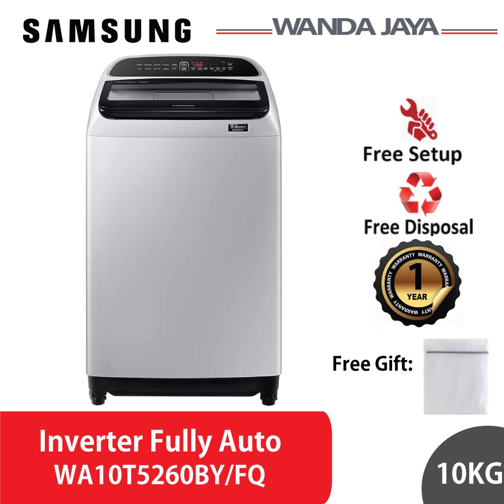 Samsung Kg Top Load Inverter Fully Auto Washing Machine Wa T By