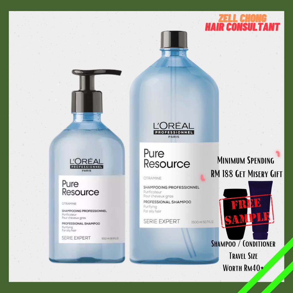 Loreal Professionnel Serie Expert Pure Resource Shampoo Ml Ml