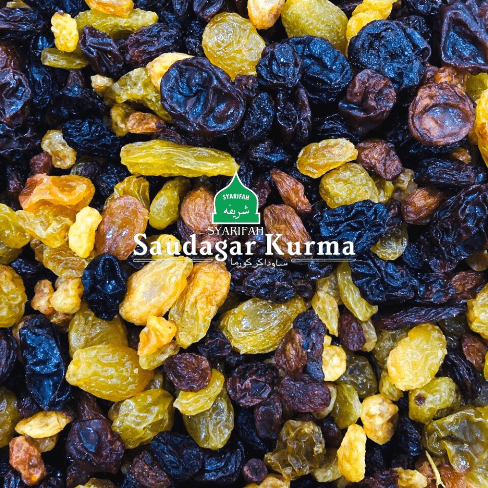 Mix Raisins Kismis Campur Kismis Golden Jumbo Hitam Jumbo