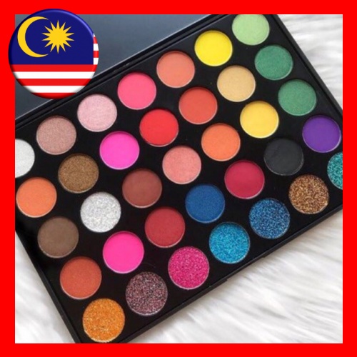 Local Ready Stocks Ennai Rainbow Eyeshadow Palette Palet Pembayang