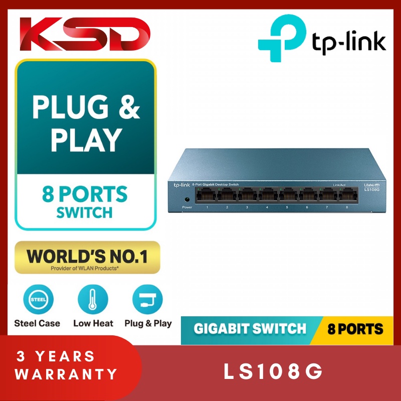 Tp Link Litewave Ls G Ls G Port Gigabit Mbps Desktop