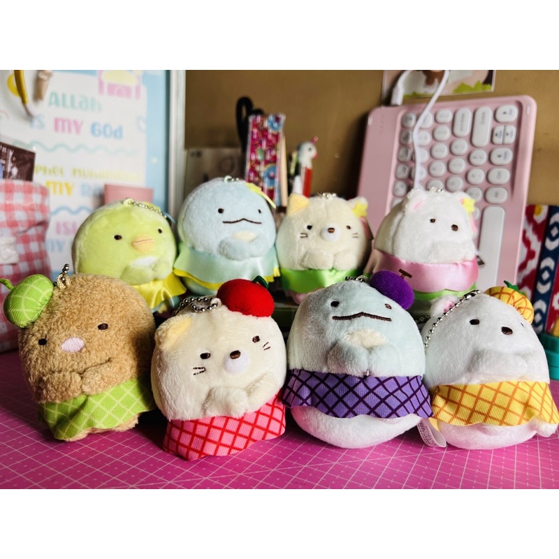 San X Sumikko Gurashi Keychain Licensed Product Soft Toys Plush Th