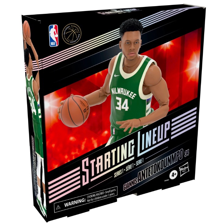 Hasbro NBA Starting Lineup 6 Inch Giannis Antetokounmpo Shopee Malaysia