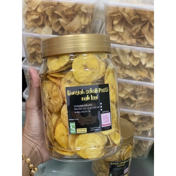 Kerepek Pisang Tanduk Shopee Malaysia