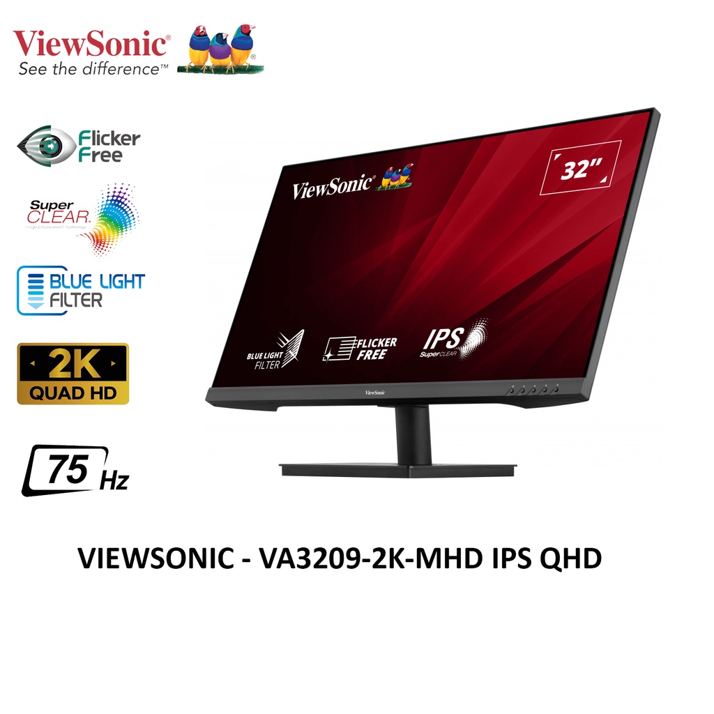 VIEWSONIC 32 VA3209 2K MHD VA3209 MH LED FULL HD QHD IPS PANEL