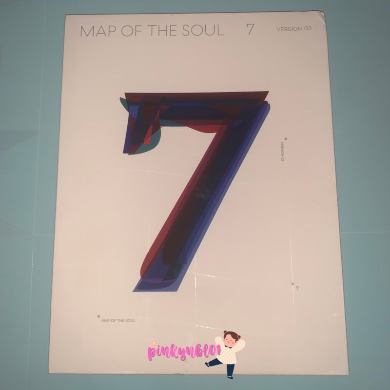 Bts Album Map Of The Soul 7 Version 3 Unsealed And Rolled Poster Mots7