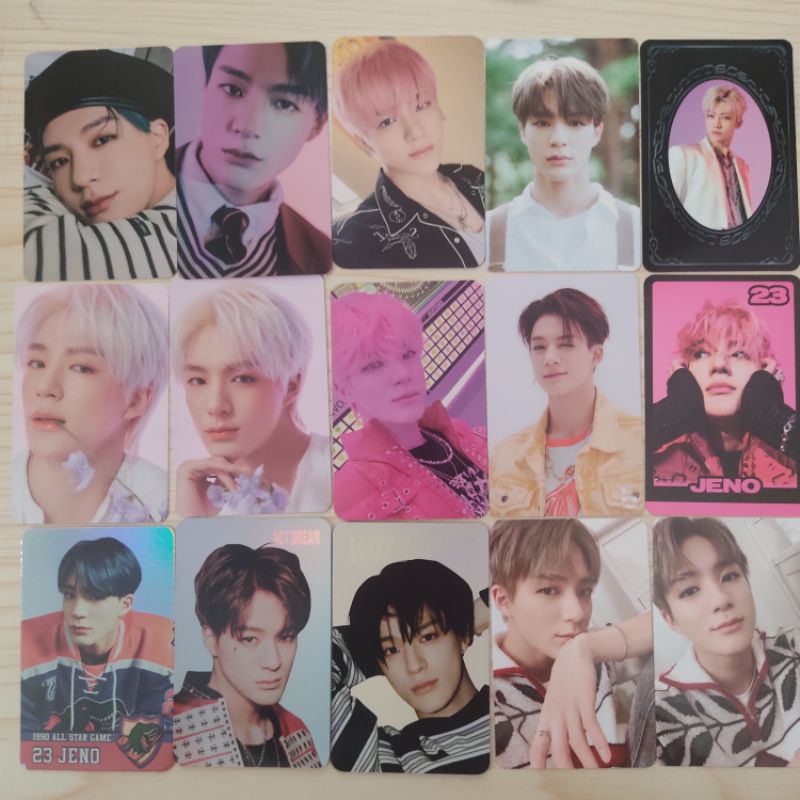 NCT DREAM 127 JENO JAEMIN MARK HAECHAN JUNGWOO OFFICIAL PHOTOCARD PC