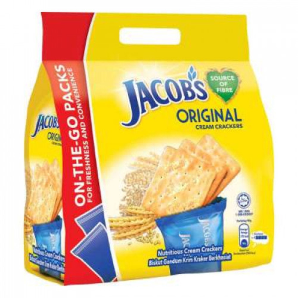 Kraft Jacob S Cream Cracker Multipack G Exp Shopee