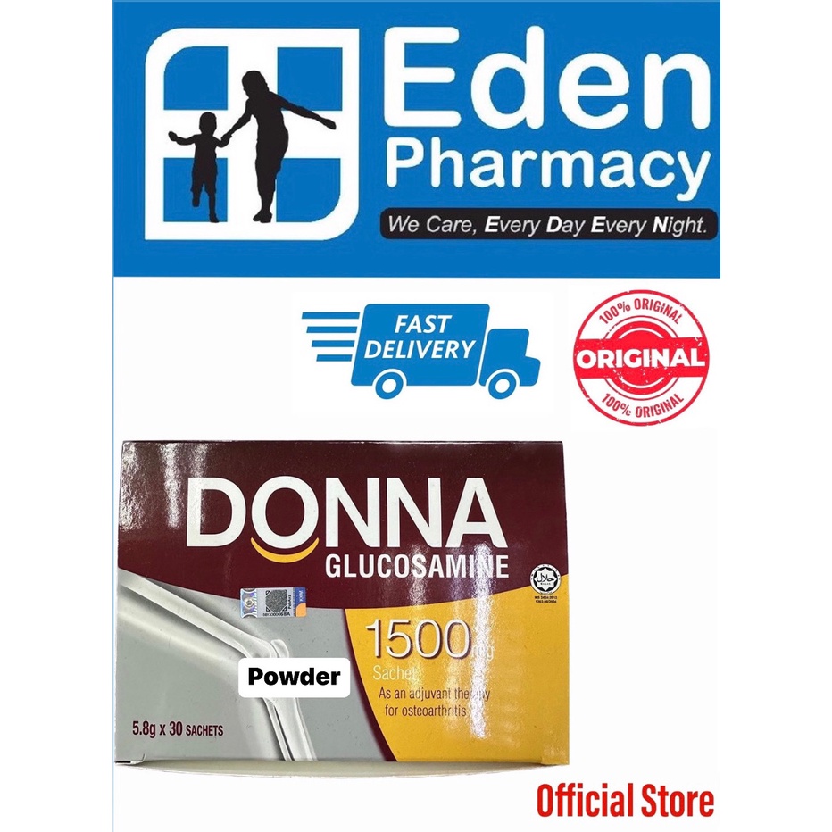 Donna Glucosamine Mg Powder G X Sachets Shopee Malaysia