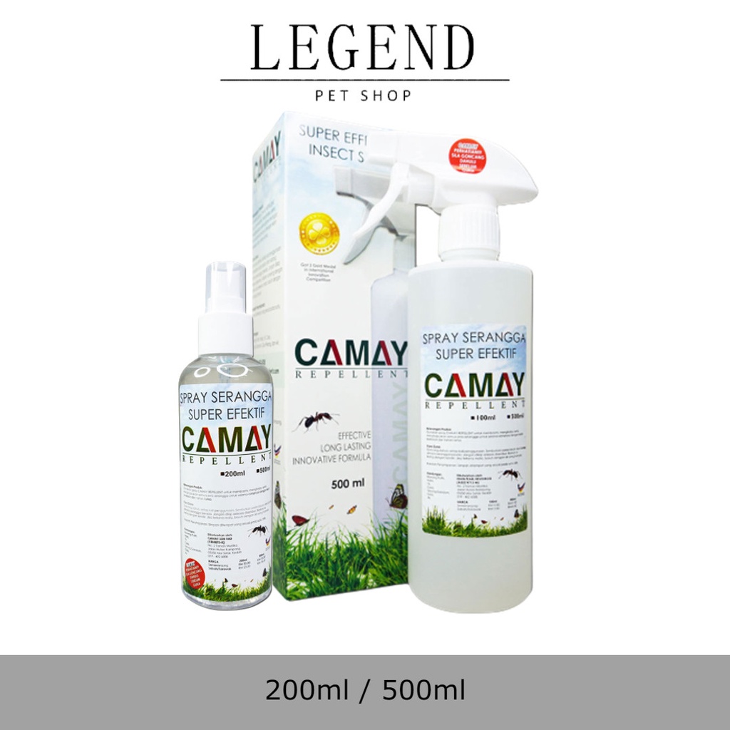 Camay Repellent Spray Serangga Super Efektif Ml Ml Shopee