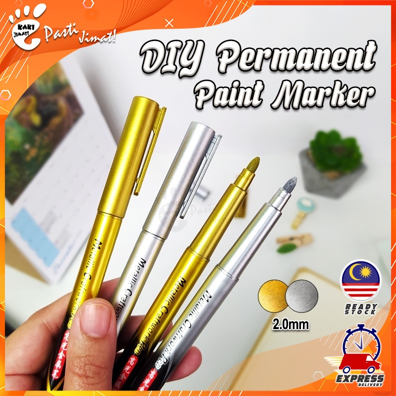 Kaki Jimat Metallic Craftwork Pen Marker Mp St Mm Multi