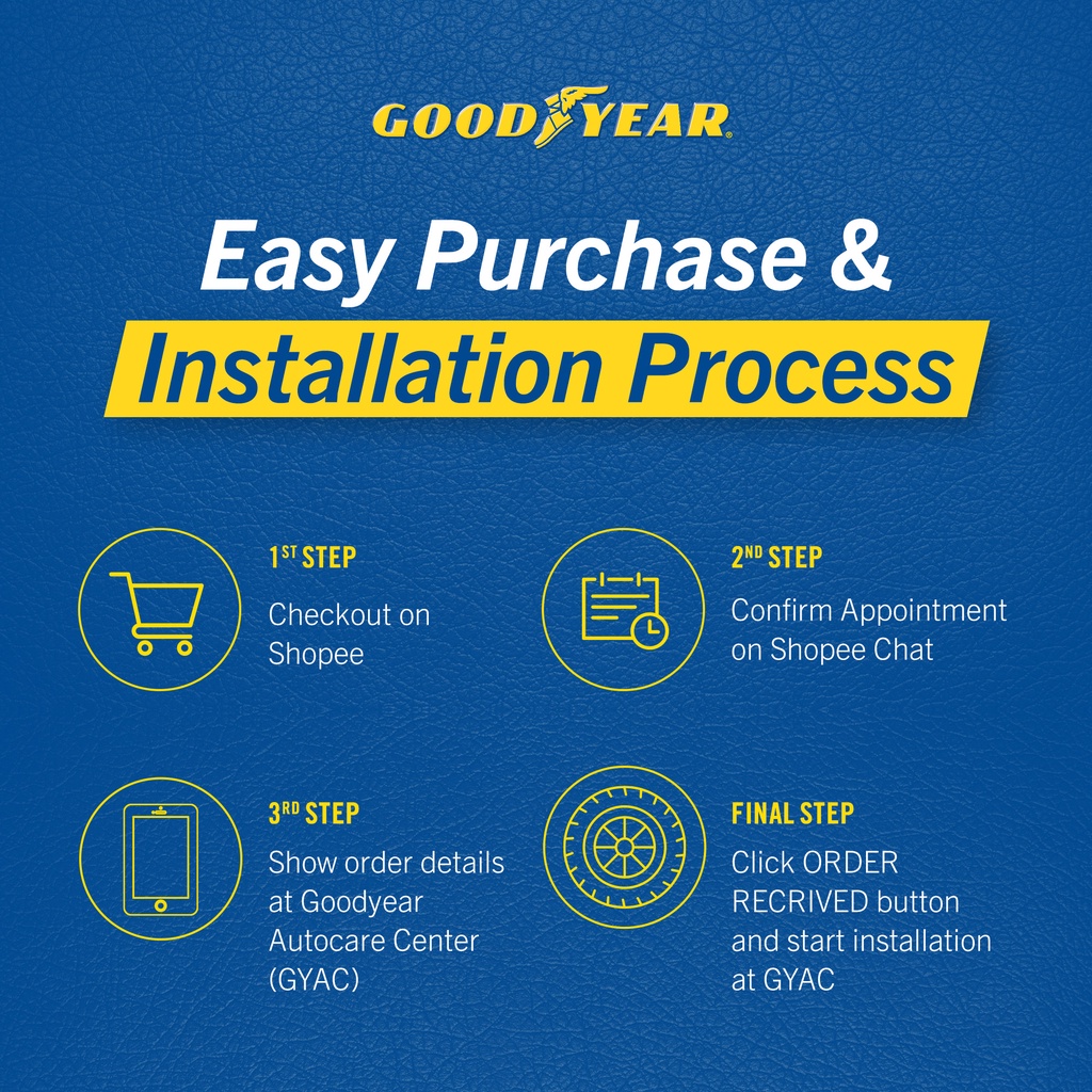 Installation Provided Goodyear R Assurance Triplemax Tyre