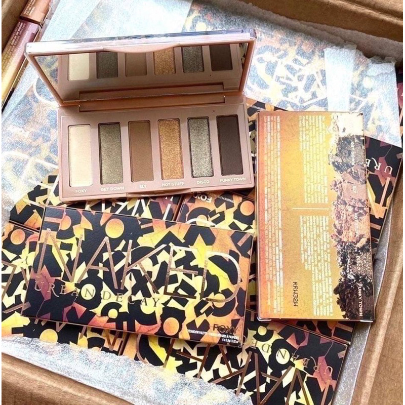 Urban Decay Naked Foxy Mini Eyeshadow Palette X G Shopee Malaysia