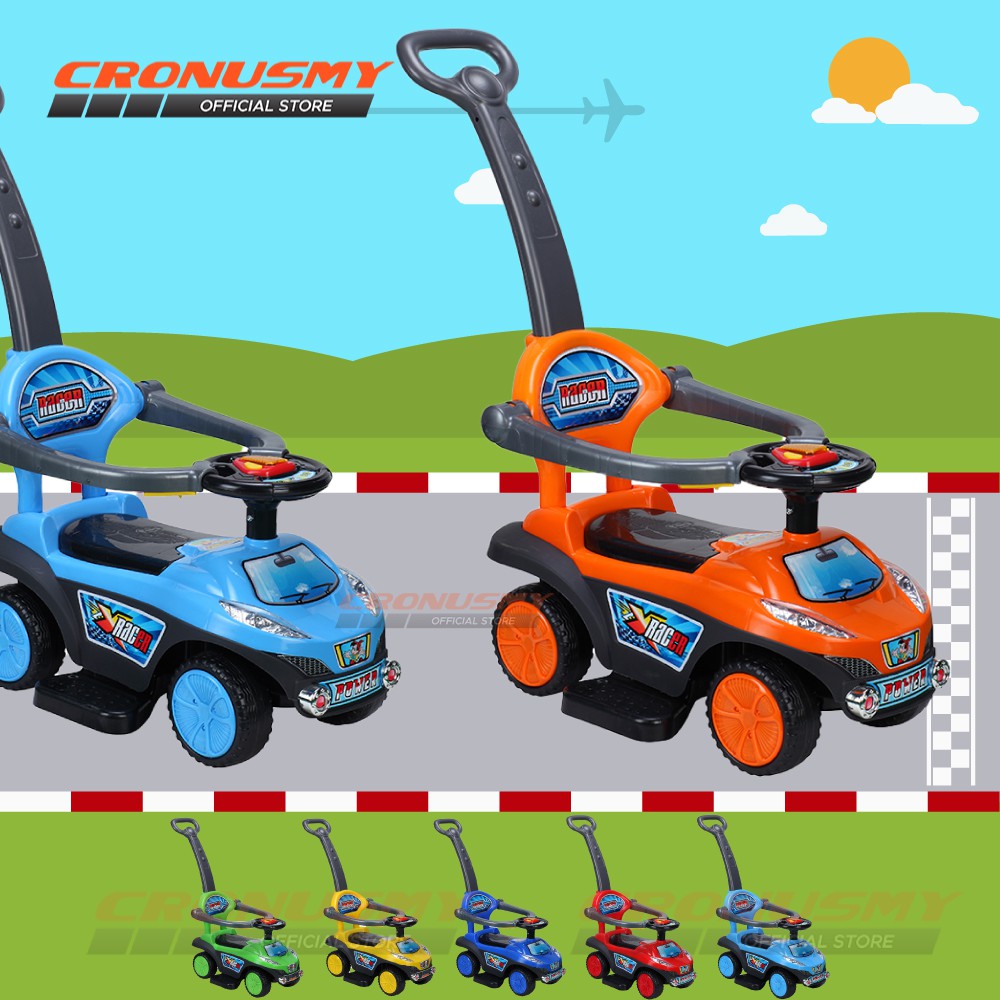 baby car with parent handle