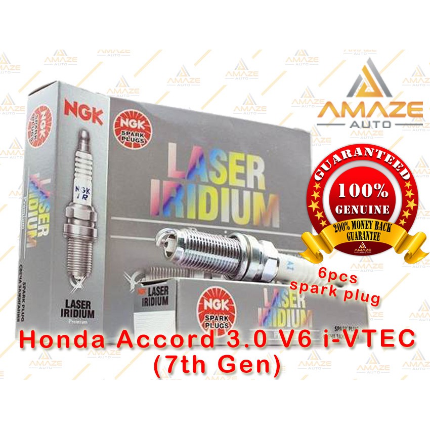 Ngk Laser Iridium Spark Plug For Honda Accord 3.0 V6 I-Vtec (7Th Gen) |  Shopee Malaysia