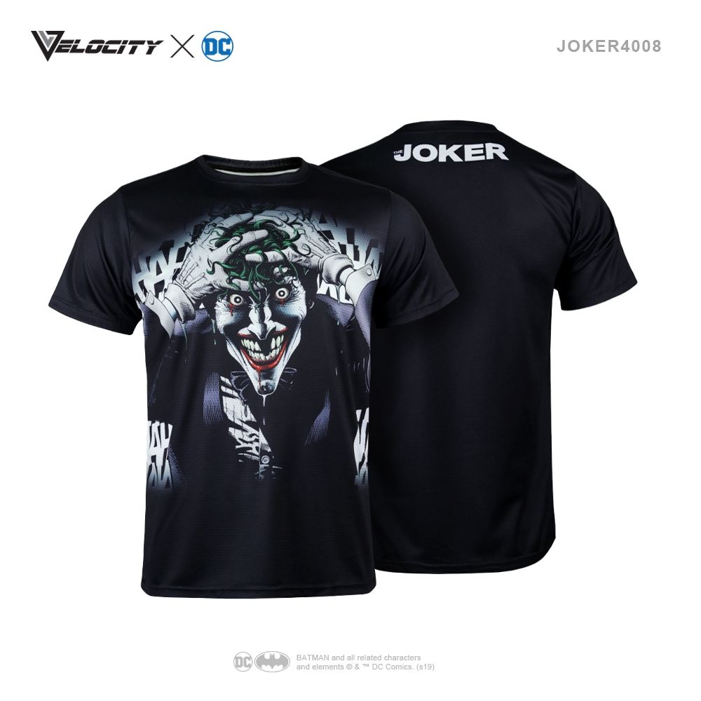 J4008 Unisex Exclusive Polyester Full Print Joker Tee Short sleeve