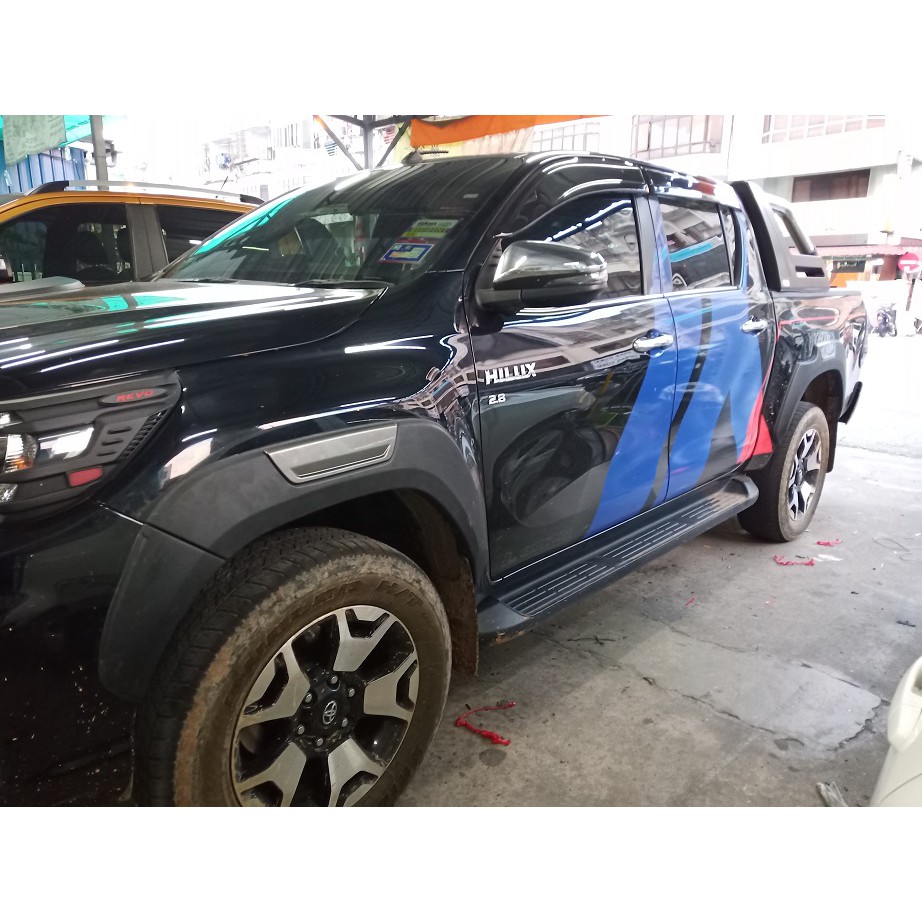 TOYOTA HILUX REVO FENDER ARCH / ROGUE WHEEL ARCH REVO 2 tone/HILUX  fender/Toyota Hilux Revo Rogue Rocco Fender Arch PP