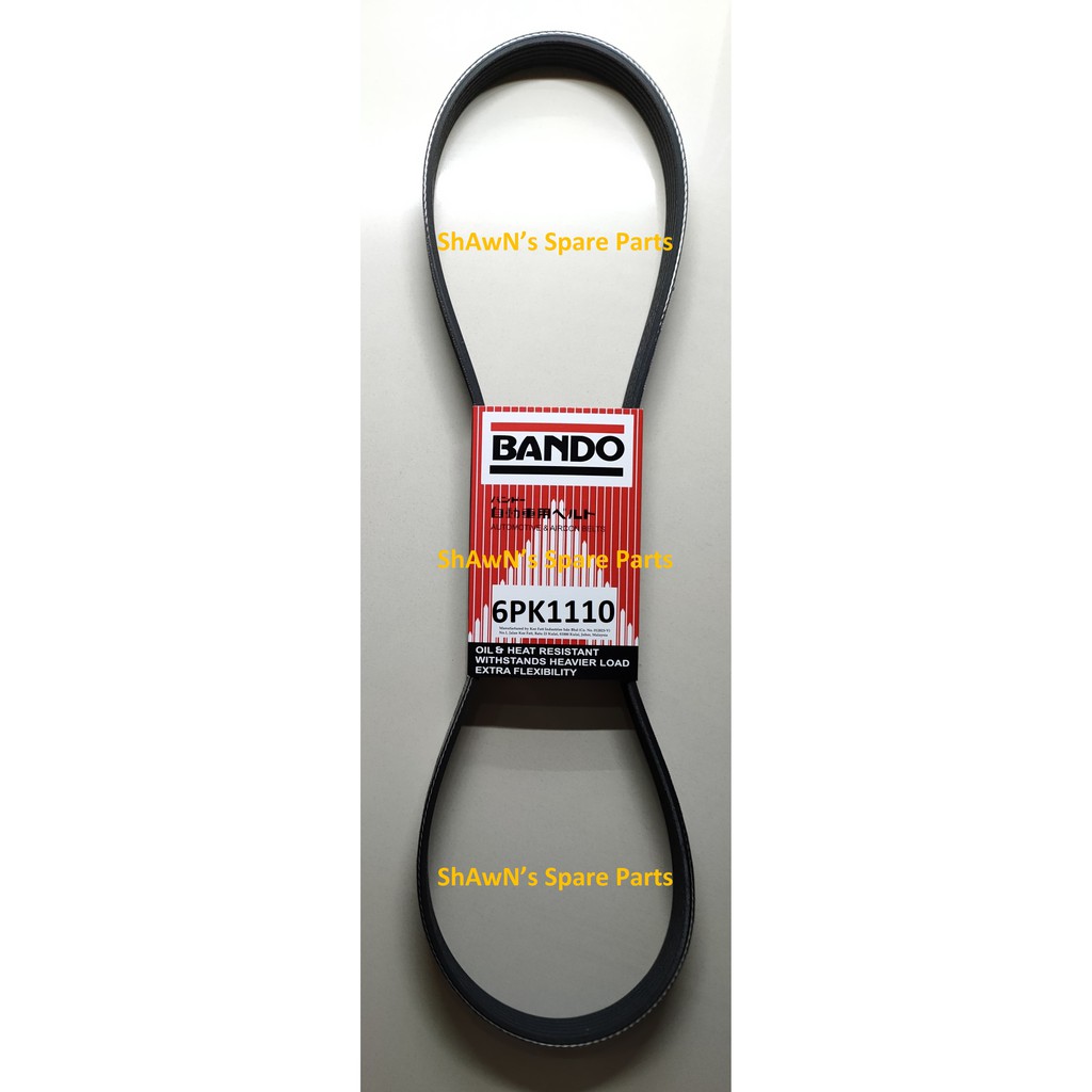 BANDO バンドー化学 [リブエース] Vリブドベルト 6PK2070 対応純正番号：80922-1180 BO2HwJ3Aq3, バイク -  centralcampo.com.br